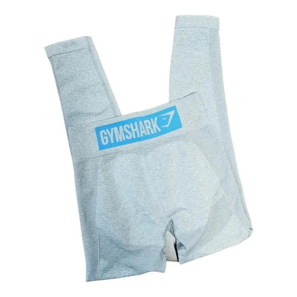 Gymshark flex high waisted light heather grey leggings small - Picture 11 of 13